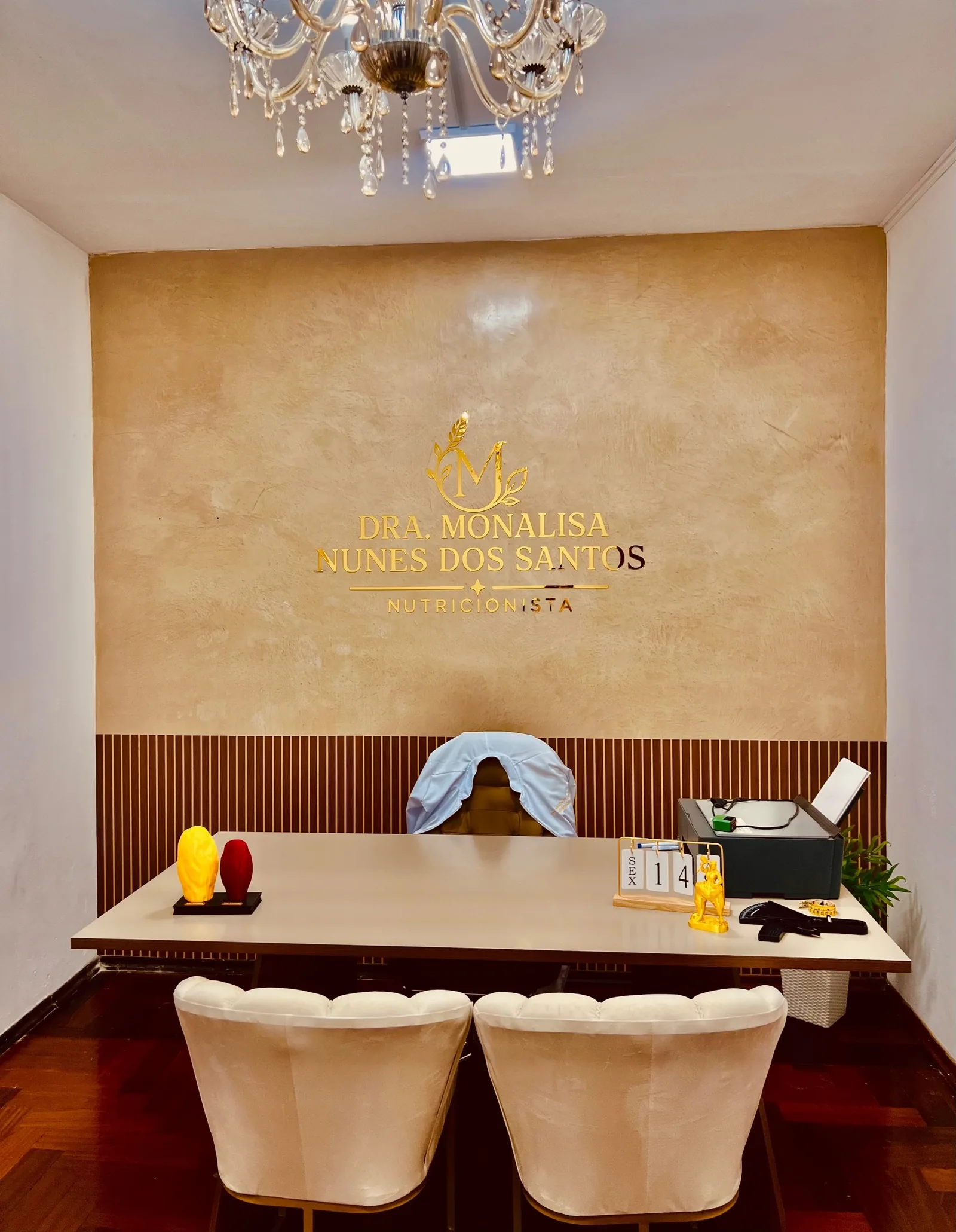 Sala de atendimento da Dra. Monalisa
